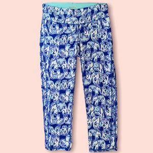 LILLY PULITZER LUXLETIC WEEKENDER CROP CAPRI LEGGINGS